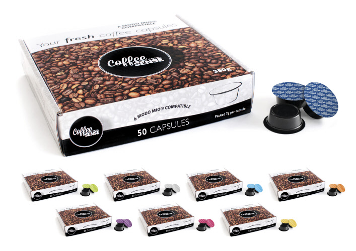 Mixed Box of 50 Compatible Lavazza® A Modo Mio Capsules