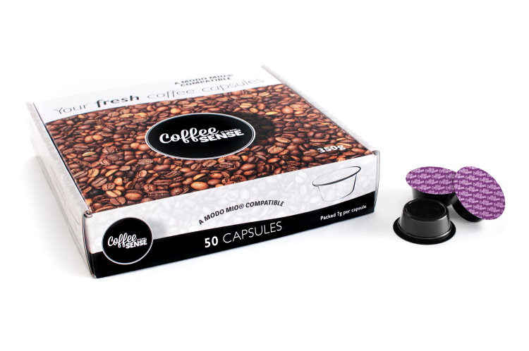 Midnight Compatible Lavazza A Modo Mio Coffee Capsules 50