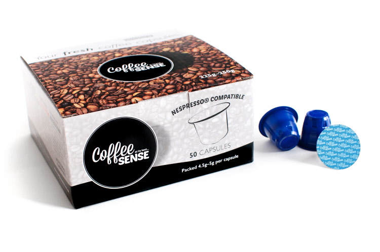 Kenyan Blue Mountain Nespresso Compatible Coffee Capsules Box of 50